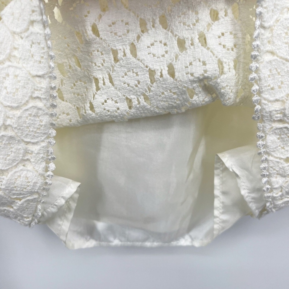 Cynthia Steffe Dress Lace Embroidered Sleeveless - Picture 6 of 11
